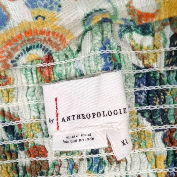 Anthropologie womens flower crop top XL - Picture 6 of 9
